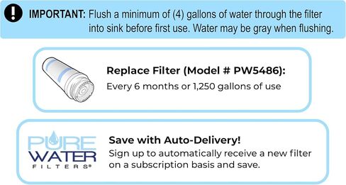 خرطوشة فلتر مياه بديلة من PureWater لـ Keurig B150/K150 B155/K155 K2500 K3000 B3000SE K3500 K4000 in Kuwait