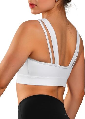 Yvette Yoga Sports Bras Carving Series Spaghetti Strap Padded Breathable Workout Crop Tank Tops Sports Bra for Women in Saudi Arabia