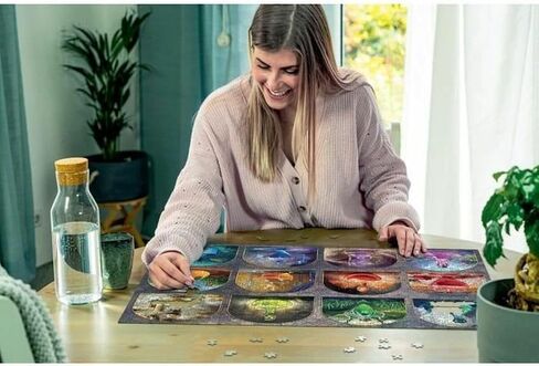 Ravensburger Magical Potions 1000 قطعة بانورامزو للبالغين - 16816 - كل قطعة فريدة من نوعها ، تعني تقنية Softclick القطع مع بعضها البعض بشكل مثالي in Saudi Arabia