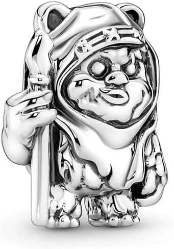 The Old Man Ewok Motif Charm 925 Sterling Silver Pendant ، Home Jewelry Beads for Women Bracelet & Necklace in Saudi Arabia