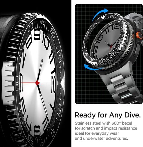Spigen Bezel Tune for Samsung Galaxy Watch 8 Classic 46mm Case (2025) in Saudi Arabia