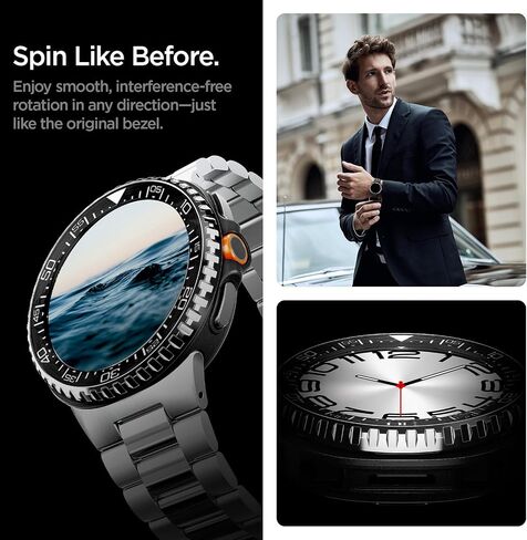Spigen Bezel Tune for Samsung Galaxy Watch 8 Classic 46mm Case (2025) in Saudi Arabia