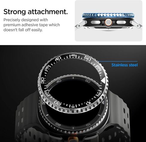 Spigen Bezel Tune for Samsung Galaxy Watch 8 Classic 46mm Case (2025) in Saudi Arabia