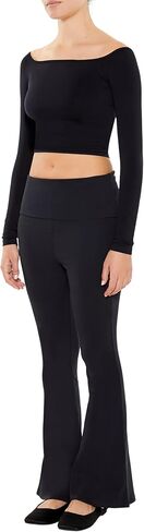 Forever 21 للترتر Leo Flare Leggings in Saudi Arabia
