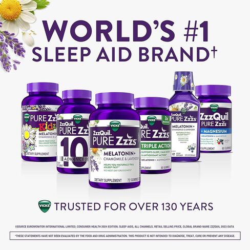 zzzquil pure zzzs + المغنيسيوم ، والمساعدة في النوم ، والسيترات المغنيسيوم ، والميلاتونين ، والميلاتونين 2mg ، وأدوات النوم للبالغين ، ونكهة التوت المختلطة ، و 60 صغار نوم in Kuwait