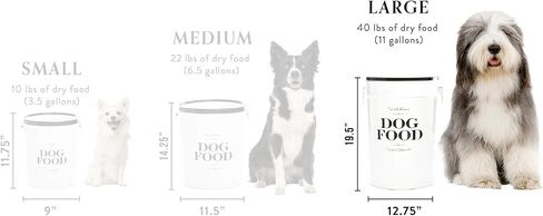 Harry Barker Bon Chien Dog Food Cansters ، متوسط ​​22 رطلاً من الطعام in Kuwait