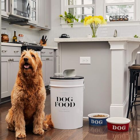 Harry Barker Bon Chien Dog Food Cansters ، متوسط ​​22 رطلاً من الطعام in Kuwait