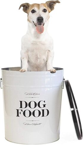 Harry Barker Bon Chien Dog Food Cansters ، متوسط ​​22 رطلاً من الطعام in Kuwait
