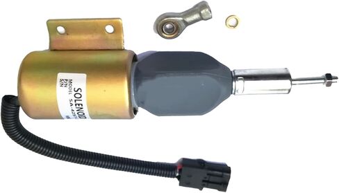 24V Stop Solenoid 3926412 Compatible for Excavator Engine Parts in Saudi Arabia
