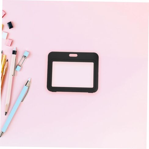 5pcs حماة بطاقة هوية الشارة الشفافة على الوجهين لمكتب المدرسة والمعارض مع تصميم لتحسين مقاومة الأمن والخدش in Kuwait