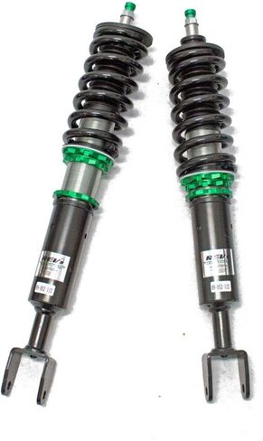Rev9 R9-HS2-137_1 Hyper-Street II Coilover Suspension Lowering Kit, Mono-Tube Shock w/ 32 Click Rebound Setting, Full Length Adj., compatible with Audi A6 Quattro / S6 / RS6 (C5) 1998-2004 in Saudi Arabia