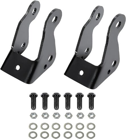 3''-5'' Shock Extender Brackets Compatible with Chevrolet Silverado C1500 GMC Sierra C1500 1988-1998 2WD Rear Shocks Drop Lowering Extension Brackets in Saudi Arabia