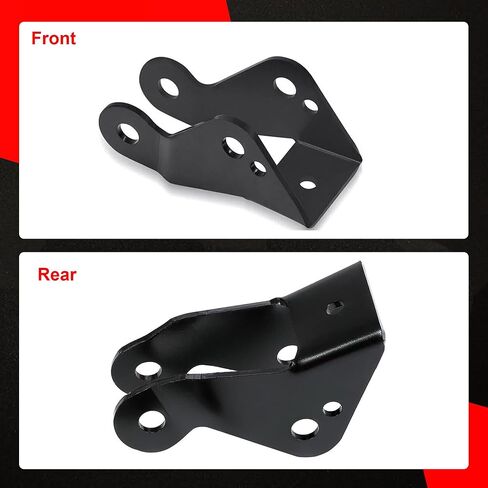 3''-5'' Shock Extender Brackets Compatible with Chevrolet Silverado C1500 GMC Sierra C1500 1988-1998 2WD Rear Shocks Drop Lowering Extension Brackets in Saudi Arabia