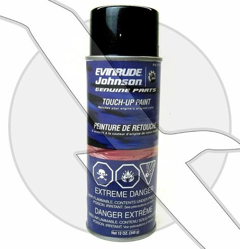 OEM BRP OMC Johnson Evinrude 1985 Metallic Charcoal Touch-Up Spray Paint in Saudi Arabia