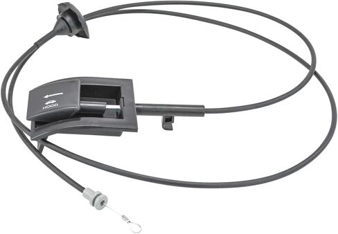 Hood Release Cable w/Handle for 87-91 Ford Bronco F150 F250 F350 in Saudi Arabia