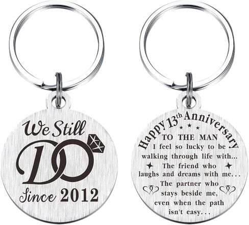 هدايا سلسلة مفاتيح TANWIH للذكرى السنوية الثالثة عشرة للزفاف، زينة للذكرى السنوية الثالثة عشر in Kuwait