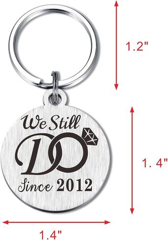 هدايا سلسلة مفاتيح TANWIH للذكرى السنوية الثالثة عشرة للزفاف، زينة للذكرى السنوية الثالثة عشر in Kuwait