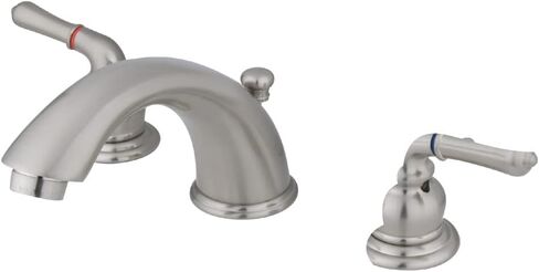 Kingston Brass GKB964 Magellan 8-Inch Widespread Lavatory Faucet with Retail Pop-Up, 5-3/4 inch in Spout Reach, Chrome/Polished,Bronze in Saudi Arabia