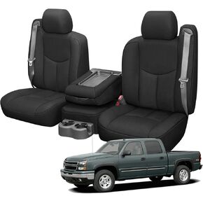 أغطية المقعد متوافقة مع 1999-2006 CHEVY/GMC 1500 ، مجموعة كاملة من الأقمشة المحبوكة. in Kuwait
