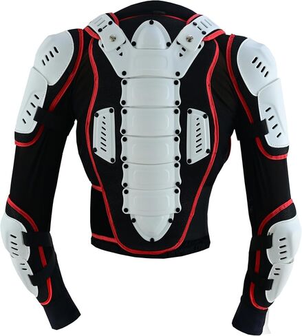 Kids Children Boys Girls Motorcycle Body Armour Jacket Dirt Bike Back Spine Chest CE Approved Protection Jacket in Kuwait