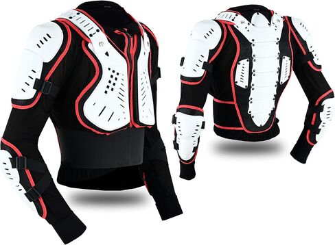 Kids Children Boys Girls Motorcycle Body Armour Jacket Dirt Bike Back Spine Chest CE Approved Protection Jacket in Kuwait