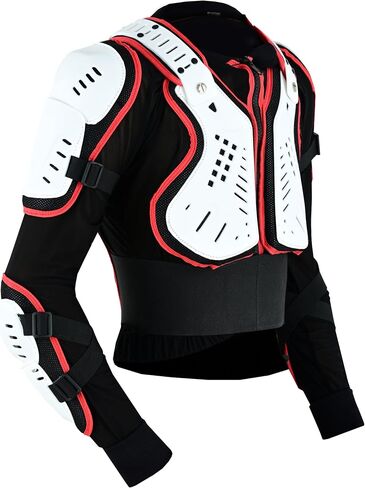Kids Children Boys Girls Motorcycle Body Armour Jacket Dirt Bike Back Spine Chest CE Approved Protection Jacket in Kuwait