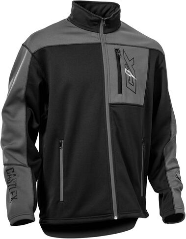 Castle X Men's Fusion G5 Mid-Layer Jacket (Hi-Vis/Black/Charcoal - Large) in Saudi Arabia