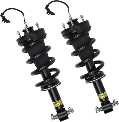 Pair Front Struts Shock Absorber Electric Assembly Assy Magnetic Compatible with Cadillac Escalade Tahoe Suburban Silverado GMC Sierra 1500 Yukon (XL) 2015-2022 Replaces 84176631 84977478 in Saudi Arabia