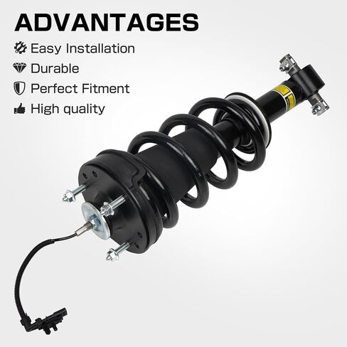 Pair Front Struts Shock Absorber Electric Assembly Assy Magnetic Compatible with Cadillac Escalade Tahoe Suburban Silverado GMC Sierra 1500 Yukon (XL) 2015-2022 Replaces 84176631 84977478 in Saudi Arabia
