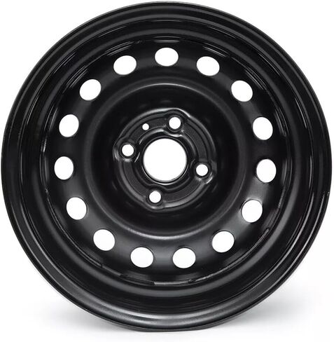 حافات جديدة 14 بوصة لعام 2006-2017 لهجة Hyundai رسمت بلاك 14 × 5.5 بوصة الحافات البديلة مصنع OEM （1 حزم） in Kuwait