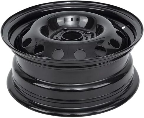 حافات جديدة 14 بوصة لعام 2006-2017 لهجة Hyundai رسمت بلاك 14 × 5.5 بوصة الحافات البديلة مصنع OEM （1 حزم） in Kuwait