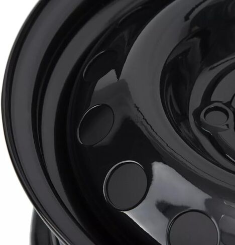 حافات جديدة 14 بوصة لعام 2006-2017 لهجة Hyundai رسمت بلاك 14 × 5.5 بوصة الحافات البديلة مصنع OEM （1 حزم） in Kuwait