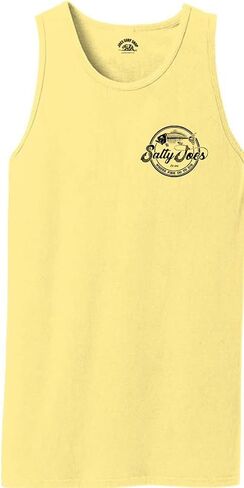 Joes Surf Shop Mens Graphic Logo Collection Beach Wash-Wash-dyped tops في S-4XL in Kuwait