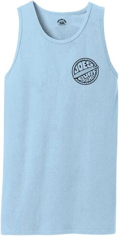 Joes Surf Shop Mens Graphic Logo Collection Beach Wash-Wash-dyped tops في S-4XL in Kuwait