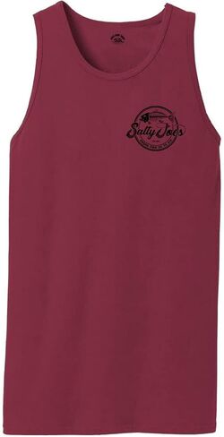 Joes Surf Shop Mens Graphic Logo Collection Beach Wash-Wash-dyped tops في S-4XL in Kuwait