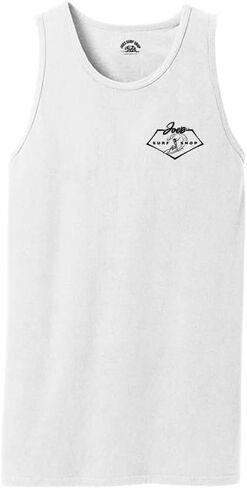 Joes Surf Shop Mens Graphic Logo Collection Beach Wash-Wash-dyped tops في S-4XL in Kuwait