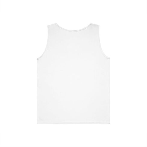 Good Vibes Unisex Heavy Cotton Tank Top, Summer Wear, Casual Style, Festival Outfit, Beach Apparel in Saudi Arabia