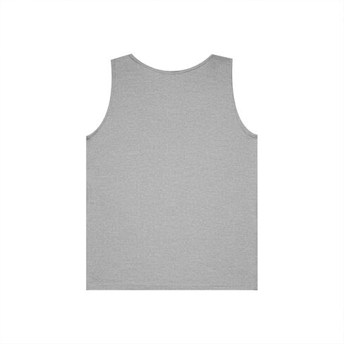Good Vibes Unisex Heavy Cotton Tank Top, Summer Wear, Casual Style, Festival Outfit, Beach Apparel in Saudi Arabia