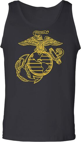 USMC Eagle Globe and Anchor Adult Tank Top in Saudi Arabia
