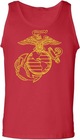 USMC Eagle Globe and Anchor Adult Tank Top in Saudi Arabia
