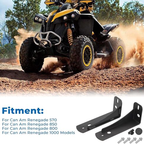 يدعم الحاجز الخلفي Autovic مجموعة أسود لـ Can Am Renegade 570 850 800 1000 طرازات in Saudi Arabia