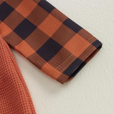 Ledy Champswiin 2Pcs Neutral Outfits Newborn Baby Boy Girl Pumpkin Romper Jumpsuit My 1st Halloween Clothes with Hat in Kuwait