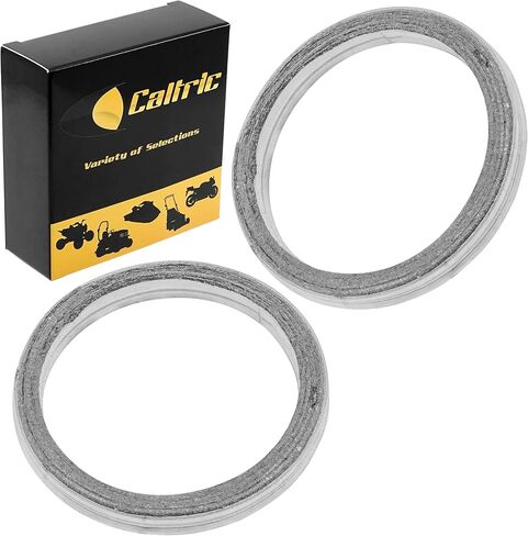 Caltric 2 Muffler Gasket Compatible with Suzuki Vl1500 Intruder 1500 1998 1999 2000 in Saudi Arabia