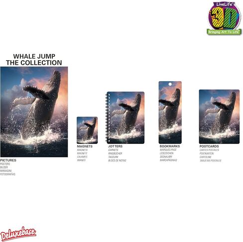 Bookmark - Wonders of The Reef from Deluxebase. A Coral Reef Book Marker with lenticular 3D Artwork Licensed from Renowned Artist Steven Michael Gardner in Kuwait