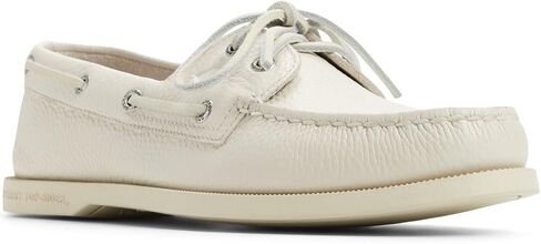 Sperry Men's Authentic Original 2-Eye Boat Shoe, White, 11 Wide in Saudi Arabia