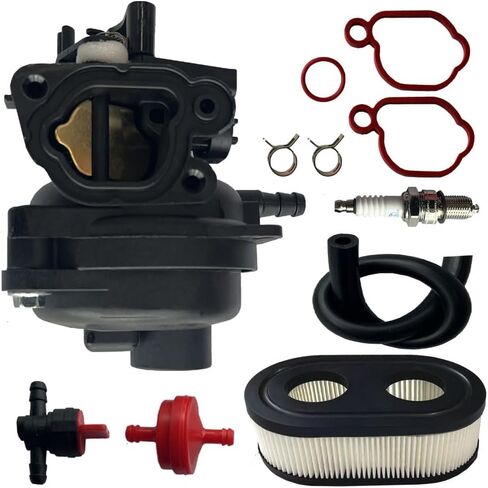 799584 Lawn Mower Mower Carburetor 594058 594057 لـ Briggs و Stratton 550ex 625ex متوافق مع محركات 550ex 625ex 140cc ، Husqvarna LC 121p ، Troy-bilt TB110 TB200 (set2) in Kuwait