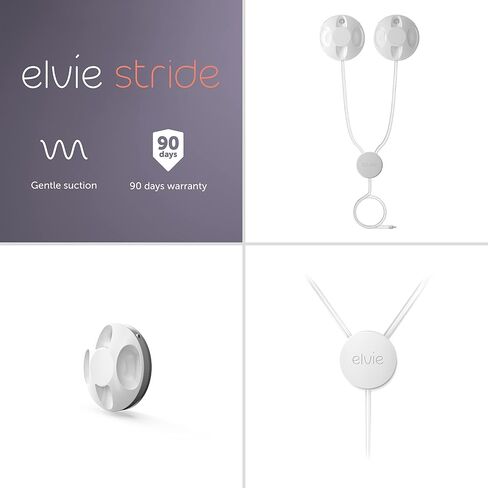 Elvie Stride Breast Pump Breast Shield - 28mm | 2 Pack | Nipple Shield Flange for Pumping Breast Milk | Breastfeeding Essentials for Electric Breast Pumps | BPA Free, Dishwasher Safe in Kuwait
