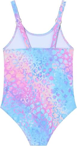 Girls One Piece Swimsuit Quick Dry Swimwear Swimming Beach Bathing Suit for 5-14 Years in Saudi Arabia