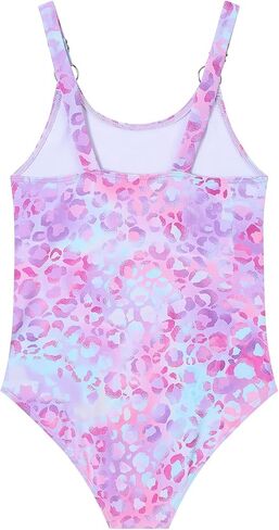 Girls One Piece Swimsuit Quick Dry Swimwear Swimming Beach Bathing Suit for 5-14 Years in Saudi Arabia