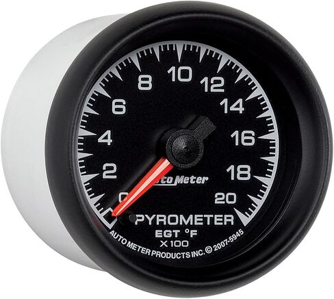 Auto Meter 5945 ES 2-1/16" 0-2000 F Full Sweep Electric Pyrometer E.G.T. (Exhaust Gas Temperature) in Saudi Arabia